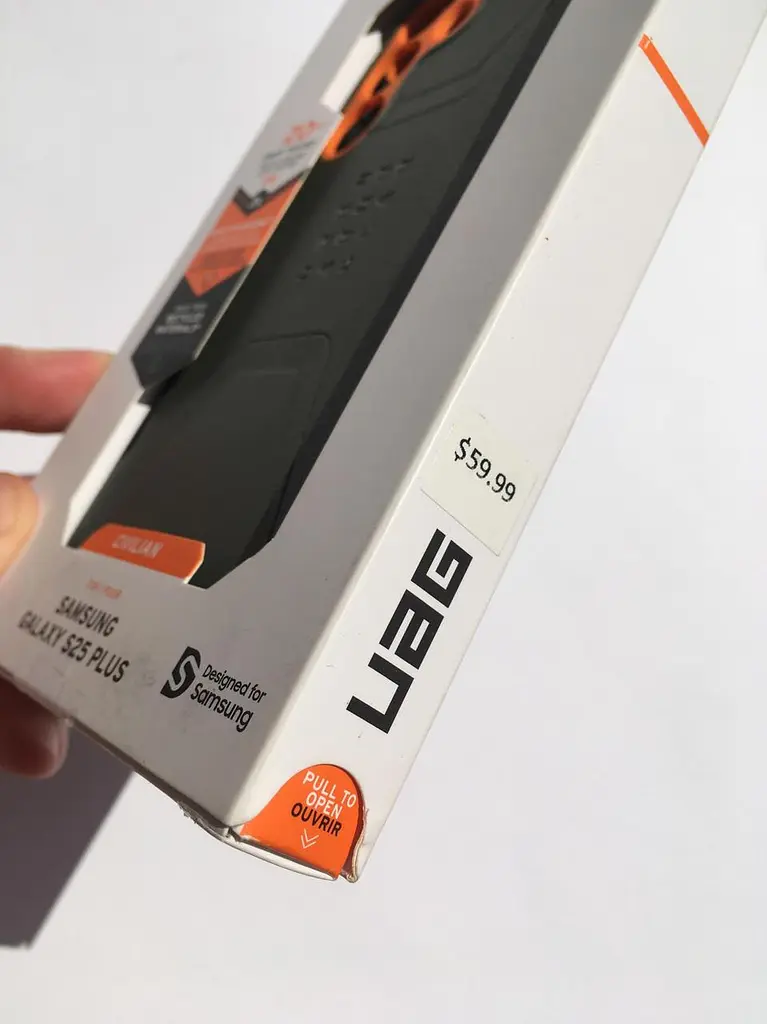 Чохол протиударний UAG Civilian MagSafe для Samsung Galaxy S25 Plus (S936) Olive 214474117297 - фото 3