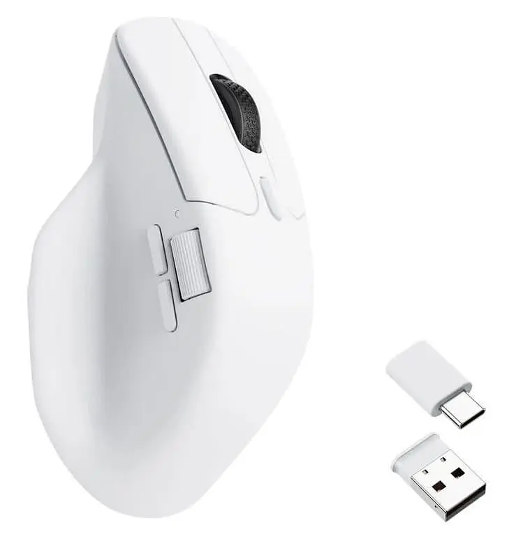 Мышь Keychron M6 BT/WL/USB-A/USB-C White (M6-A3) - фото 7