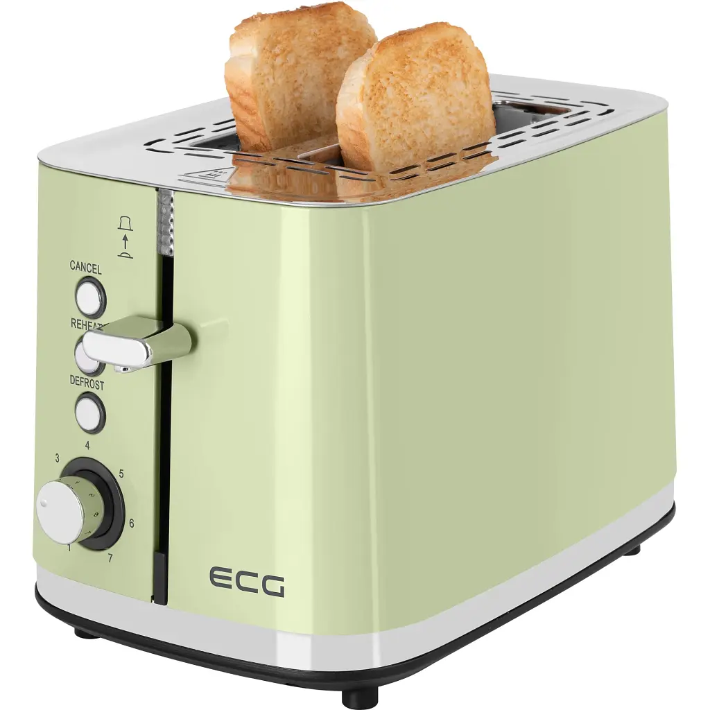 Тостер ECG ST 2766 Vintage Olive - фото 8
