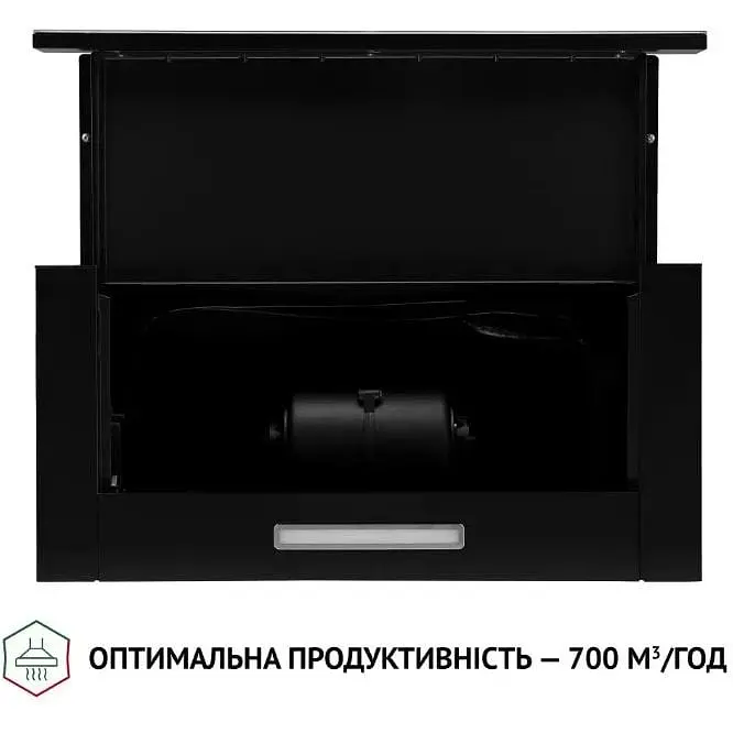 Витяжка телескопічна Perfelli TL 6333 BL 700 LED Glass - фото 7