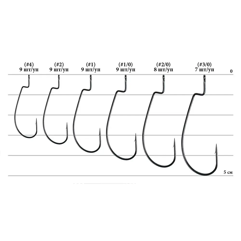 Гачок Decoy Worm15 Dream Hook 4 (9 шт/уп) - фото 2