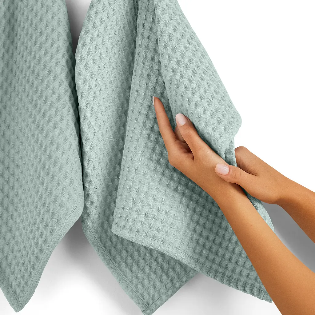 Рушник вафельний Agave Greek Waffle 55x100см (Towel_04Agave_GreekWaffle_55x100) - фото 5
