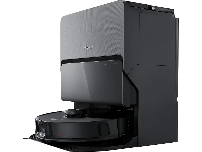 Робот-пилосос з вологим прибиранням RoboRock S8 MaxV Ultra Black - фото 2