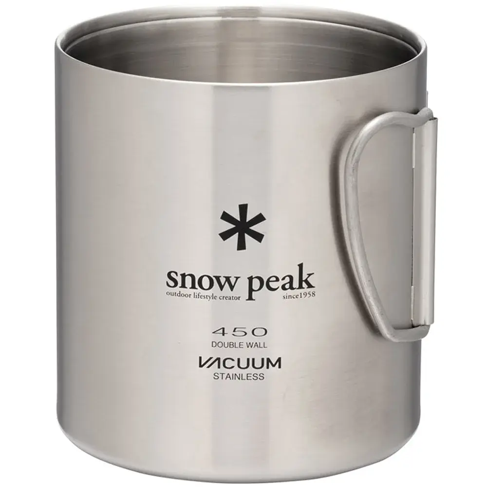 Термокружка Snow Peak MG-214 Stainless Vacuum-Insulated 450 мл - фото 4