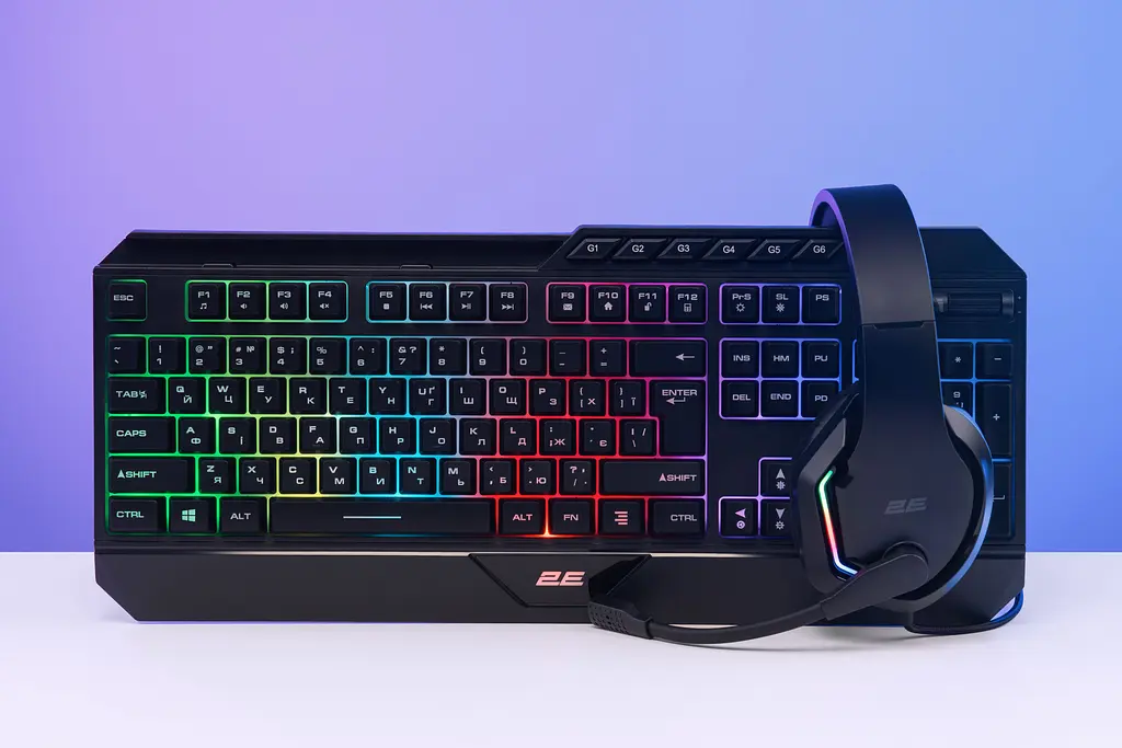 Гарнітура 2E Gaming HG315 RGB USB 7.1 Black (2E-HG315BK-7.1) - фото 11