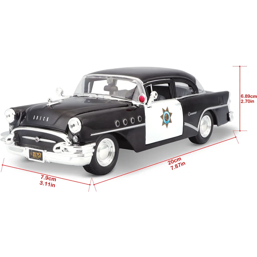 Игровая автомодель Maisto 1955 Buick Century 1:26 (31295 black) - фото 13