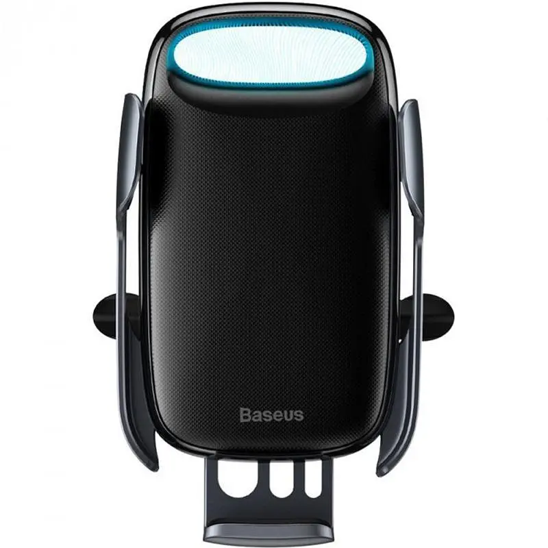 Автомобільний тримач холдер із БЗУ Baseus Wireless Charger Xiaomilky Way Bracket Holder WXHW02-01 Black - фото 2