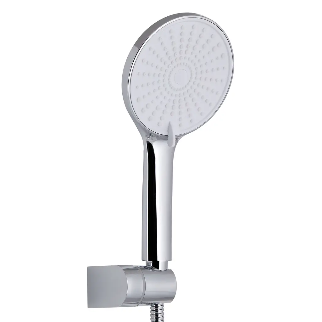 Змішувач для ванни Qtap Jay (з душовим гарнітуром) QTJAY259CRW45553 Chrome/White Білий - фото 4