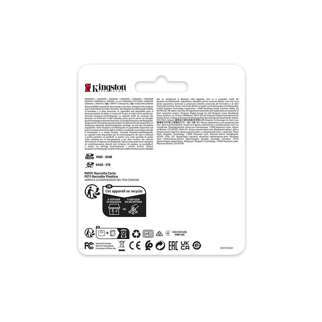 Карта пам'яті Kingston 512GB SDXC class 10 UHS-II U3 Canvas React Plus (SDR2V6/512GB) - фото 4