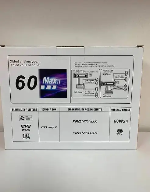 Автомагнітола Pervoi з Bluetooth, 4x60Watt XPRO CTC-6055 (44847-CTC-6055_368) - фото 2