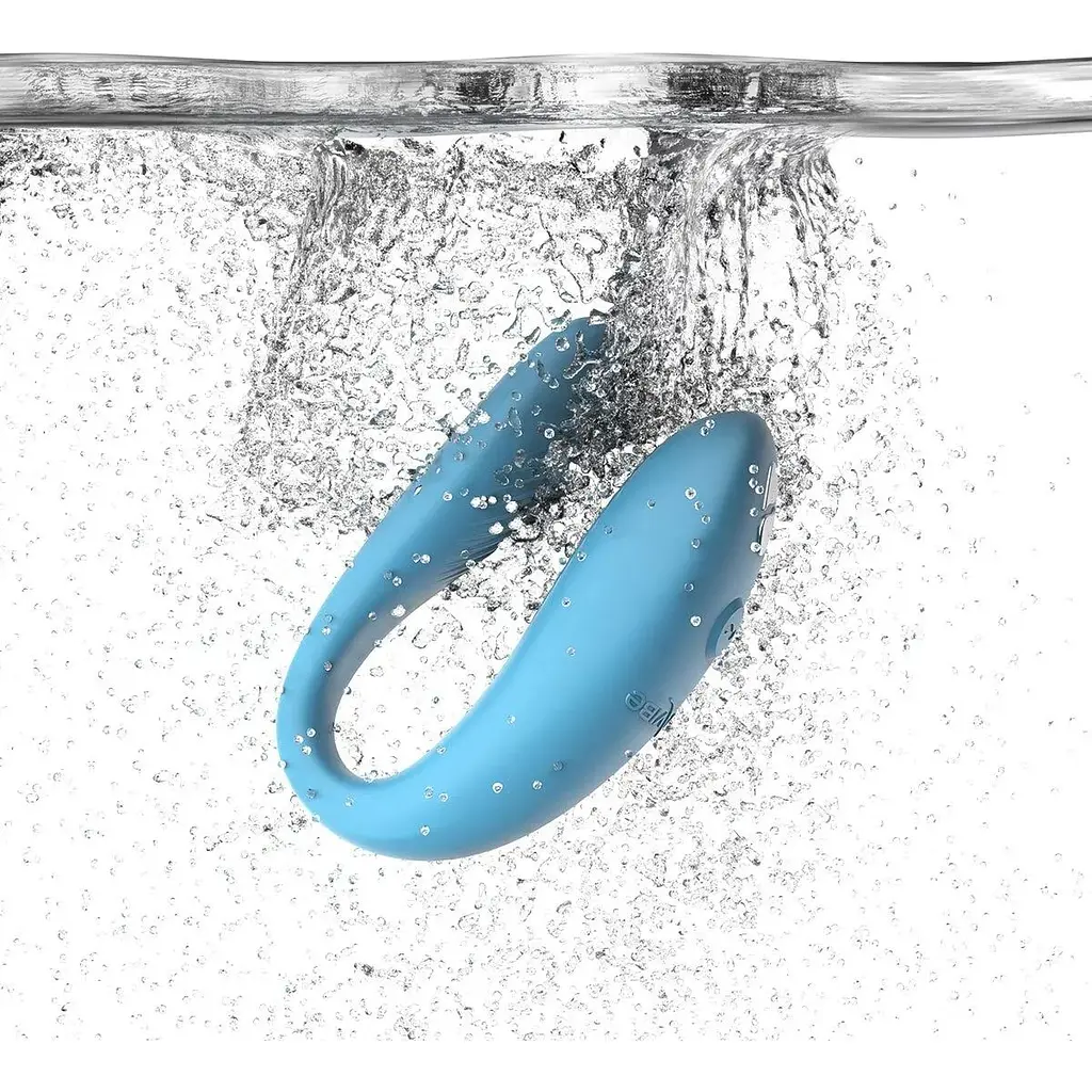 Смарт-вібратор для пар We-Vibe Sync GO Turquoise - фото 6