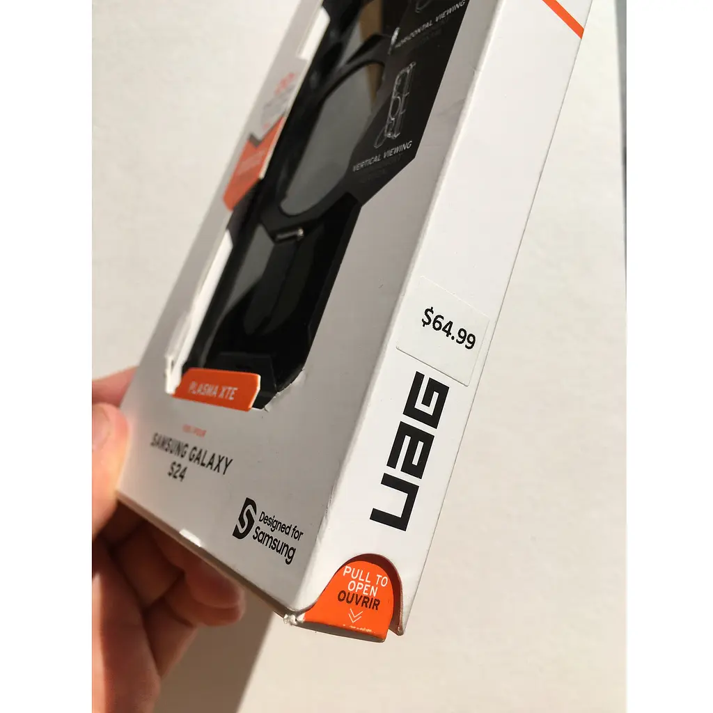 Протиударний чохол UAG Plasma XTE для Samsung Galaxy S24 (6.2") Black 214448114097 - фото 3