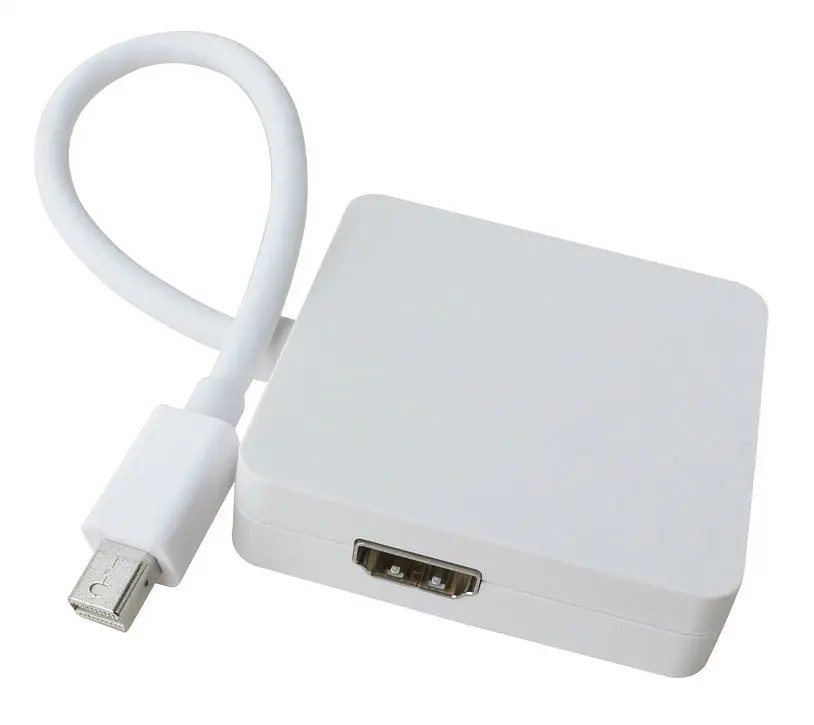Перехідник mini DisplayPort M HDMI/DisplayPort/DVI (24+5), FHD 1080p, кабель 0.2 м - фото 5