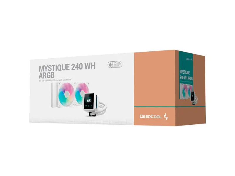 Водяне охолодження Deepcool Mystique 240 ARGB White (R-LX240-WHDSNMCP-G-1) - фото 8