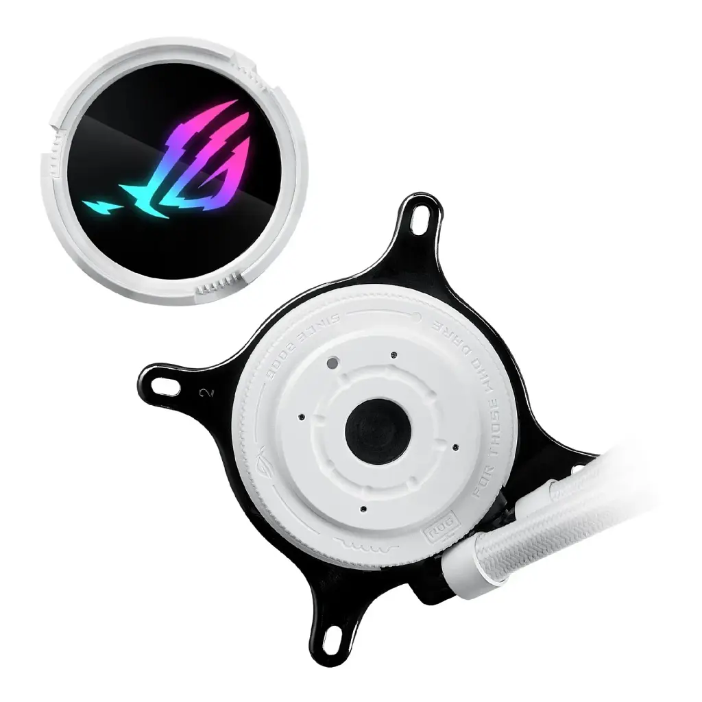 Система рідинного охолодження ASUS ROG Strix LC III 240 ARGB WHT (90RC00S2-M0UAY0) - фото 8