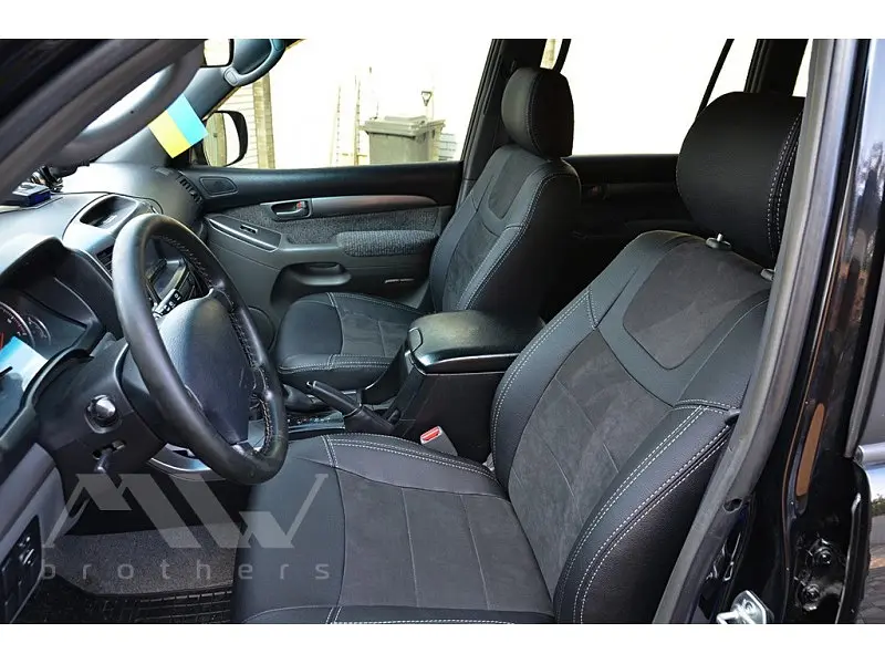 Авточохли модельні MW Brothers для Lexus GX 470 c 2002 - фото 6
