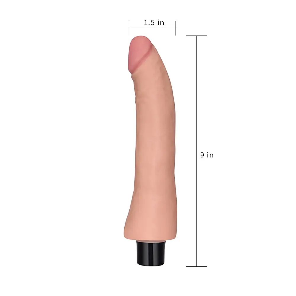 Вібратор Lovetoy Real Softee 24 см тілесний - фото 7