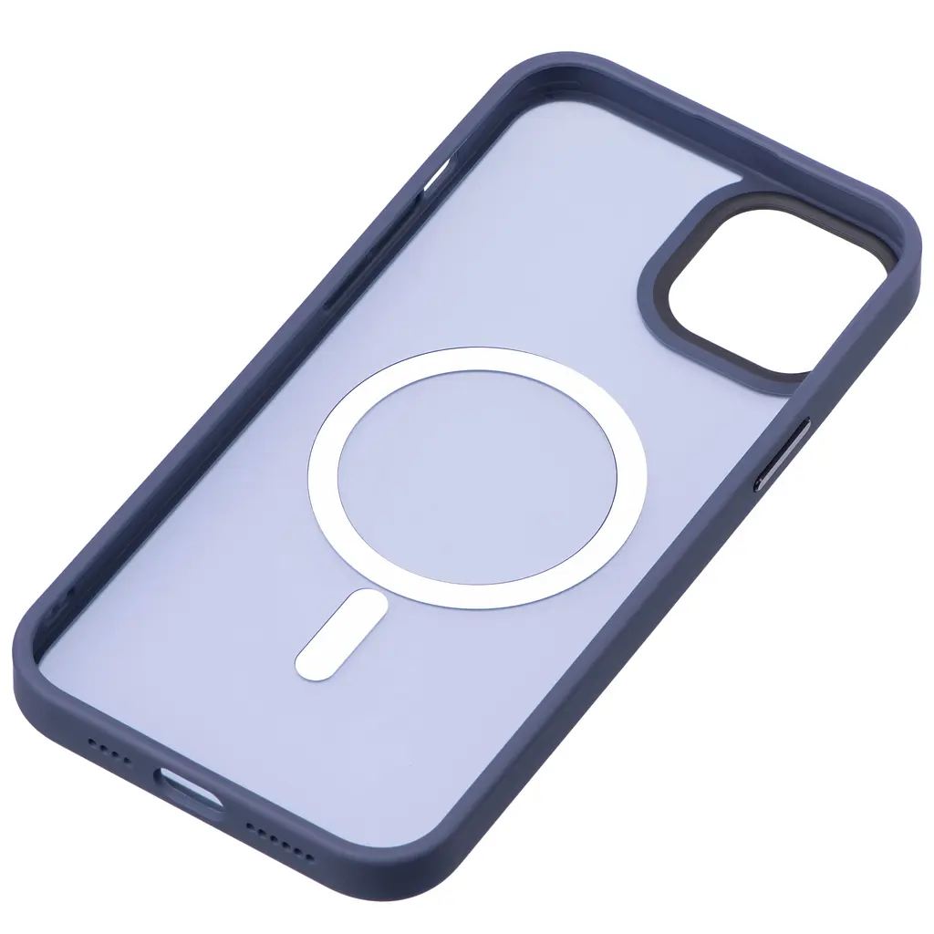 Чехол 2Е Basic для iPhone 15 Plus, Soft Touch MagSafe Cover, синий темный 2E teh0019407 - фото 3