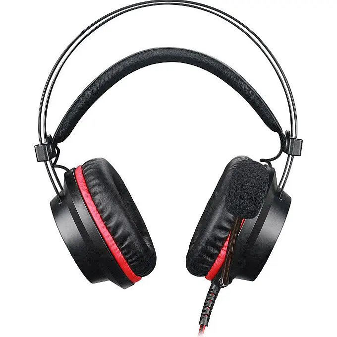 Ігрові навушники REAL-EL GDX-7450 Black/Red (EL124100039) [112552] - фото 3