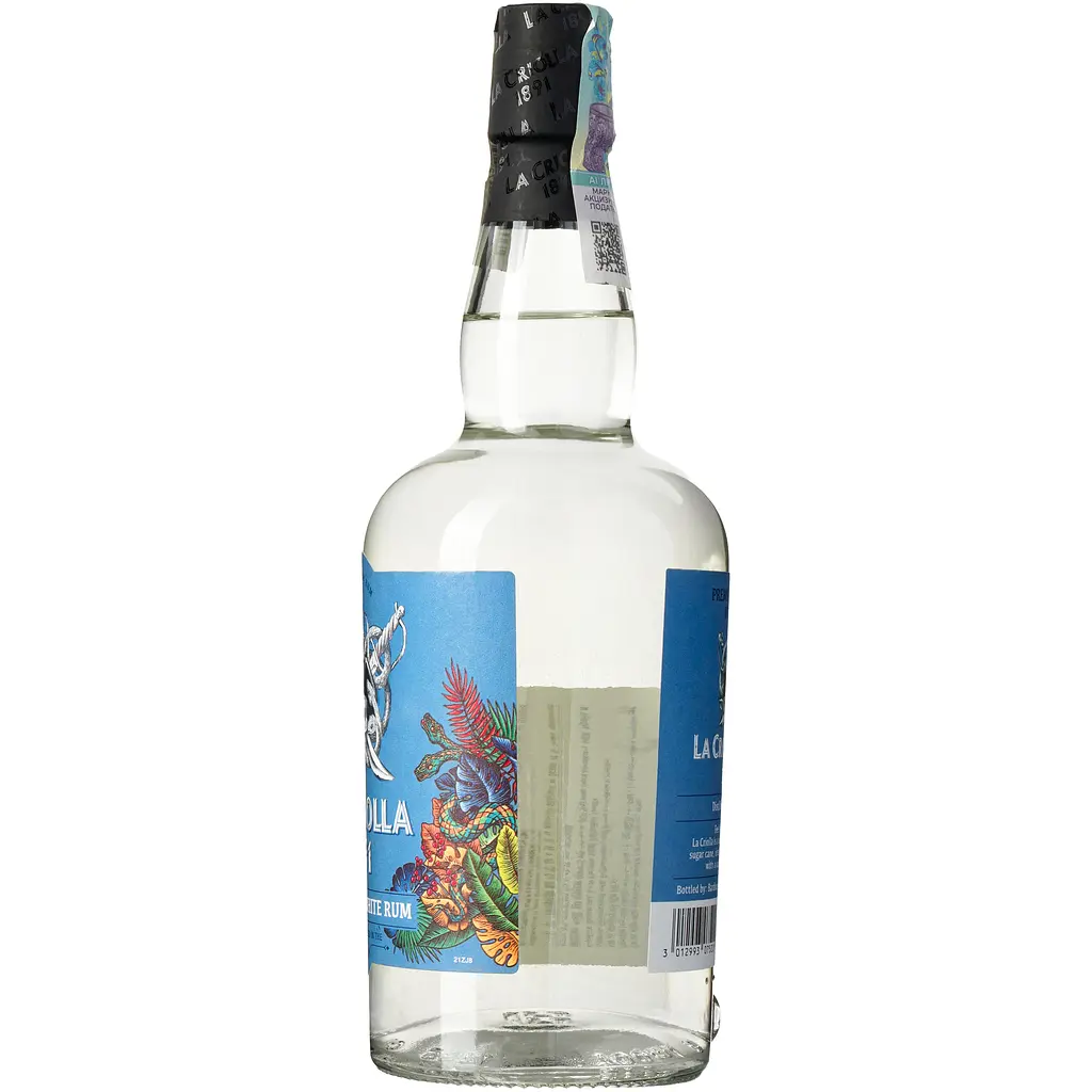 Ром Bardinet La Criolla 1891 Caribbean White 40% 0.7 л - фото 3