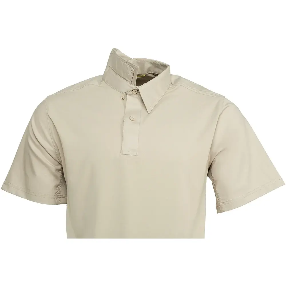 Теніска поло First Tactical Men’s V2 Pro Performance Short Sleeve Shirt S Khaki - фото 3