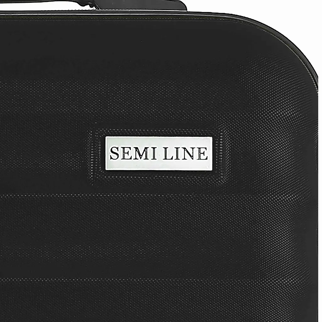 Валіза маленька під ручну поклажу Semi Line 20 дюймів (S) дюймів (S) ABS-Plastic Black (T5634-1) - фото 9