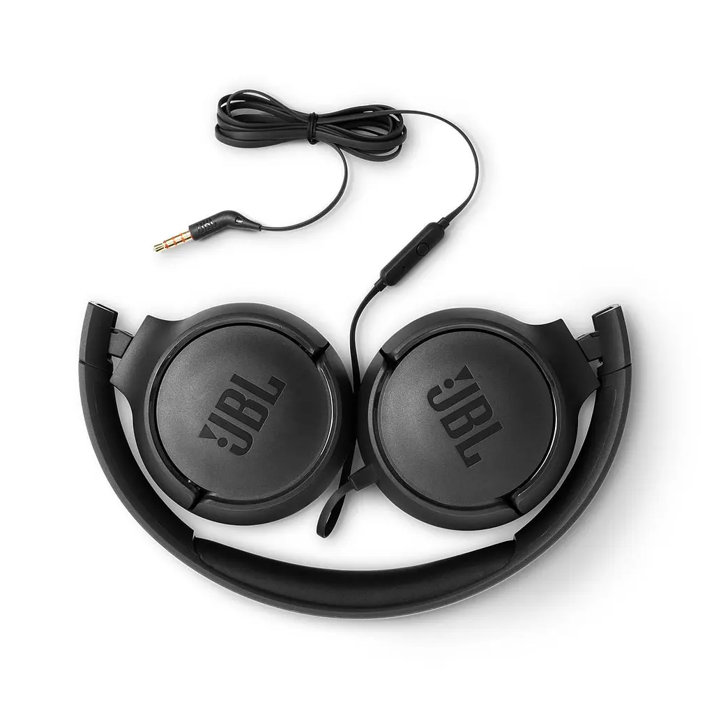 Навушники з мікрофоном JBL Tune 500 JBLT500BLK Black - фото 5