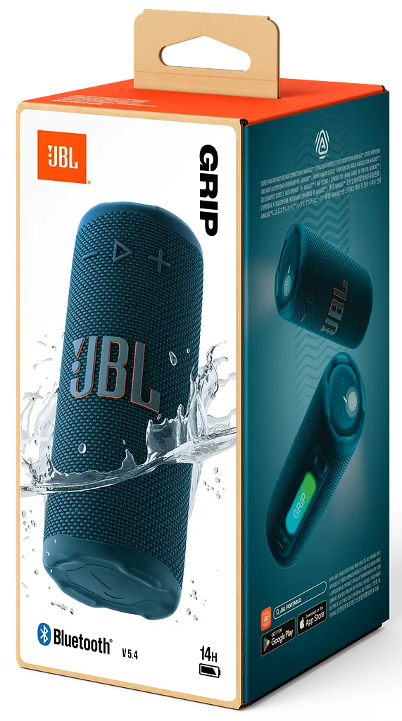 Портативна акустика JBL Grip синій (JBLGRIPBLU) (7163525) - фото 10