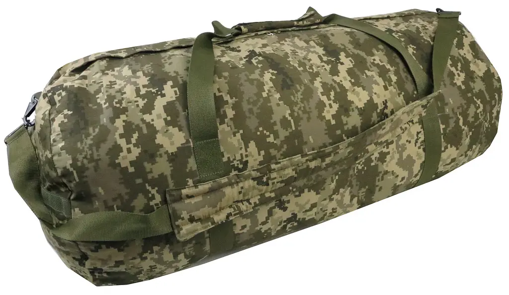 Велика дорожня сумка-баул Ukr military S1645281 100L Піксель ЗСУ - фото 2