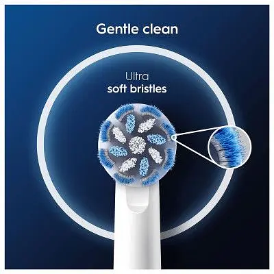 Насадка для зубної щітки Oral-B Pro Sensitive Clean 4 шт. (8006540860809/8006540896136) - фото 6