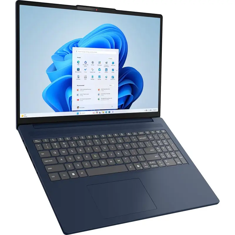 Ноутбук Lenovo 16'' IdeaPad Slim 3 16ARP10, WUXGA IPS, AMD Ryzen 7 7735HS (16 МБ кэш- памяти, до 4, 75 ГГц), 24 ГБ DDR5, 1 ТБ SSD, AMD Radeon 680M, Cosmic Blue - фото 3