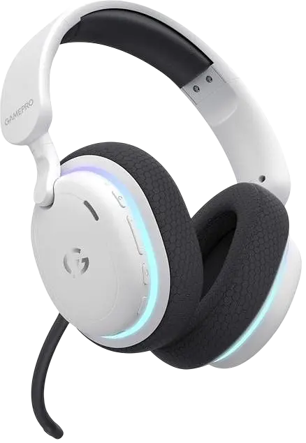 Гарнітура GamePro Asgard Bragi 7.1 Tri-Mod RGB White (HSW250W) - фото 2