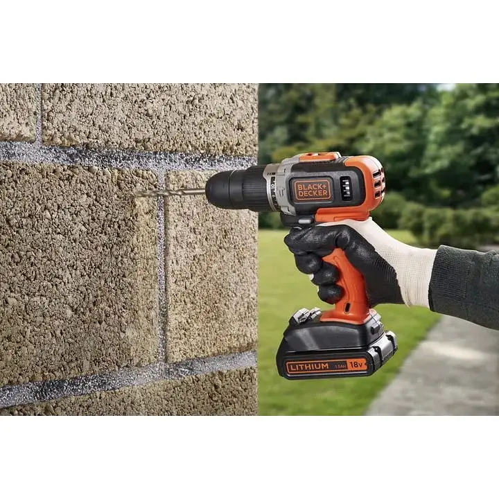 Дриль-шуруповерт Black+Decker BCD003C1 [119534] - фото 12