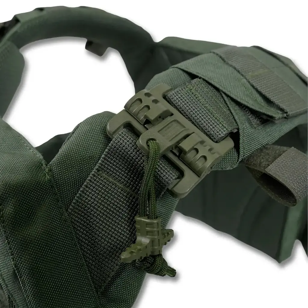 Плитоноска Kiborg GU gen.2 + 3 підсумки Khaki (1000-k55003) - фото 9
