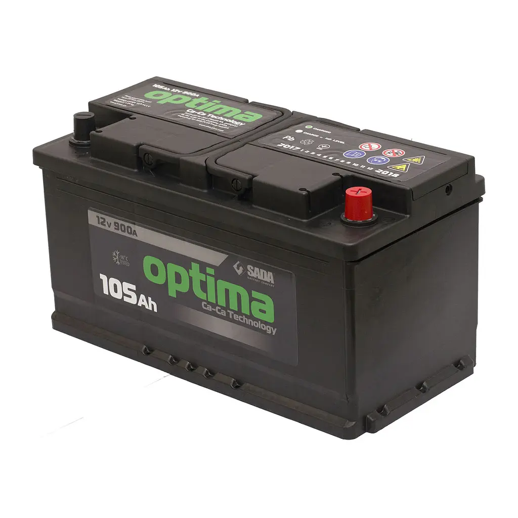 Автомобильный аккумулятор Optima 6СТ-105 (-/+) Евро  12В 105Ач 900А - фото 3