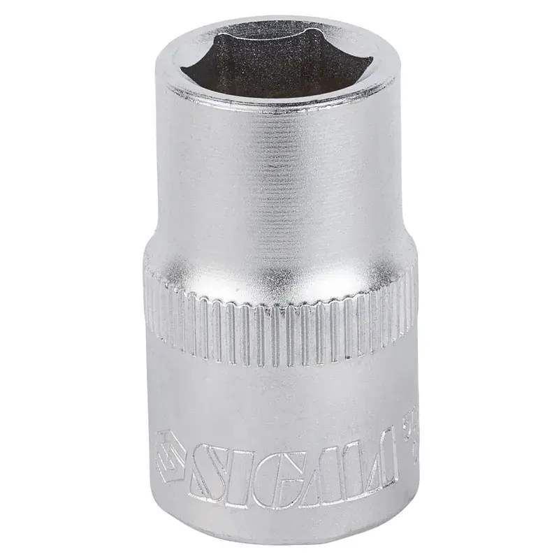Торцева головка Sigma шестигранна коротка 1/2" 13мм CrV mid (6071131) - фото 2