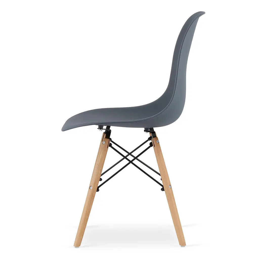 Крісло JUMI Plastic Chair Grey - фото 2
