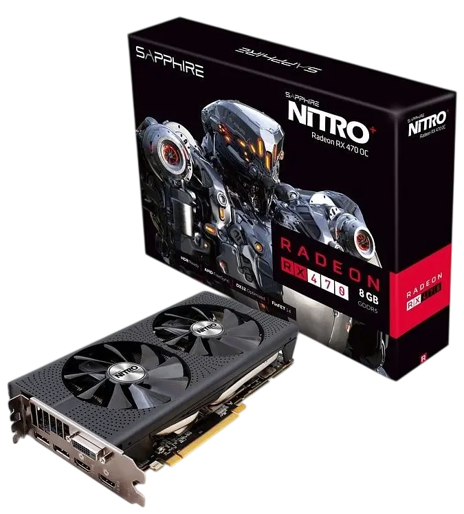 Відеокарта AMD Radeon RX 470 8GB Sapphire Nitro+ (11256-07) Б/В - фото 4
