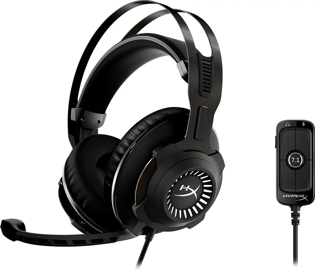Гарнітура ігрова HyperX Cloud Revolver 3.5 мм/USB Black (HHSR1-AH-GM/G) - фото 2