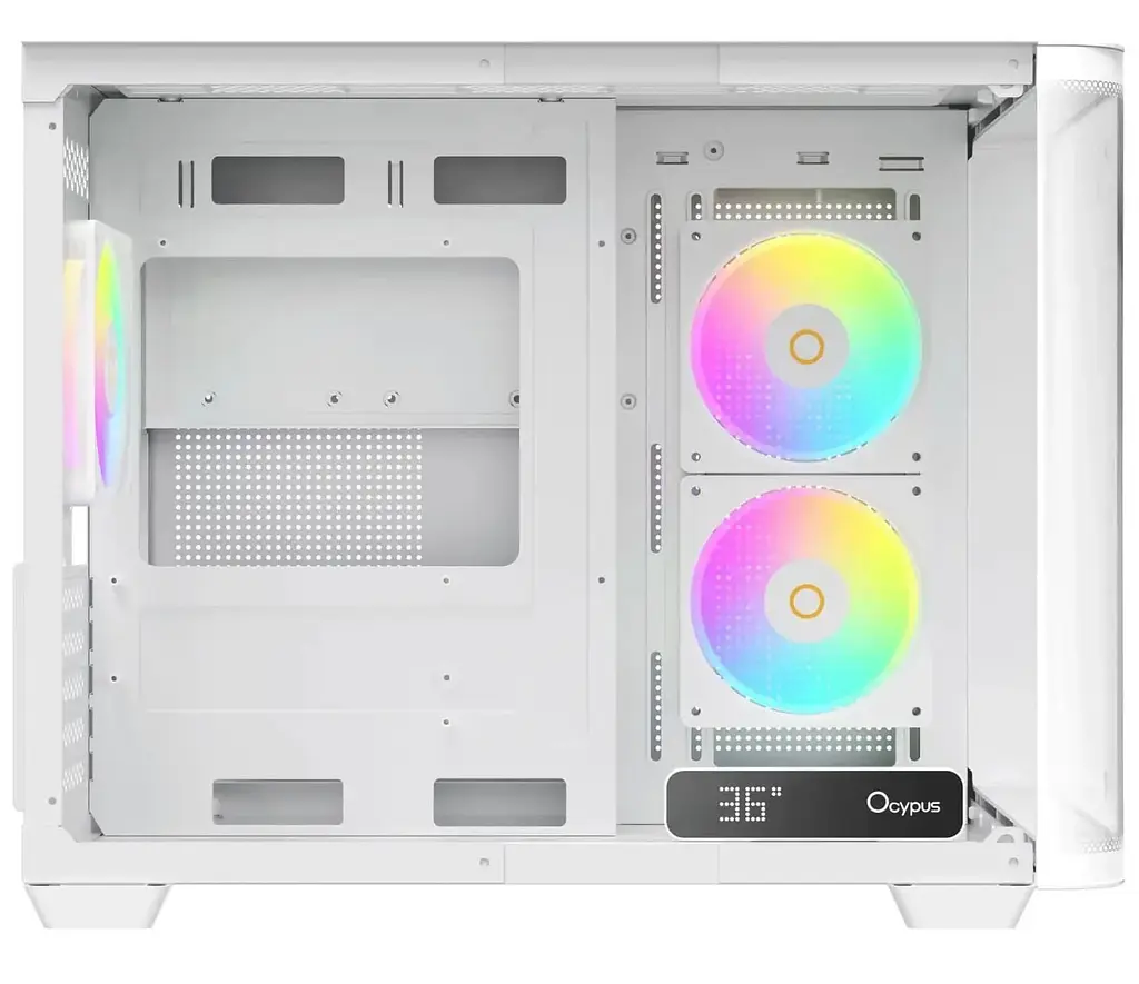 Корпус Ocypus IOTA C50 WH CURVE ARGB DIGITAL White (IOTA-C50-WHD300CD-GL) - фото 7