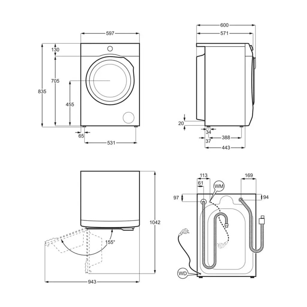 Стиральная машина Electrolux EW7W4492U - фото 4