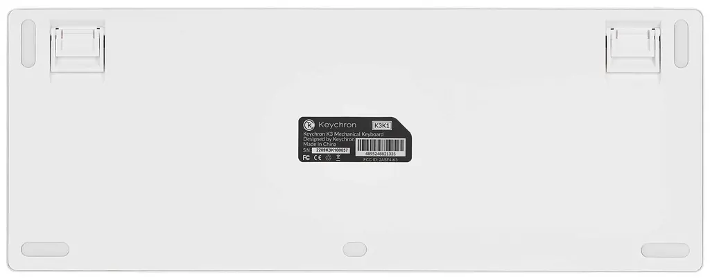 Клавіатура Keychron K3 84 Key Gateron Brown WL UA White (K3K3_KEYCHRON) Б/в - фото 4