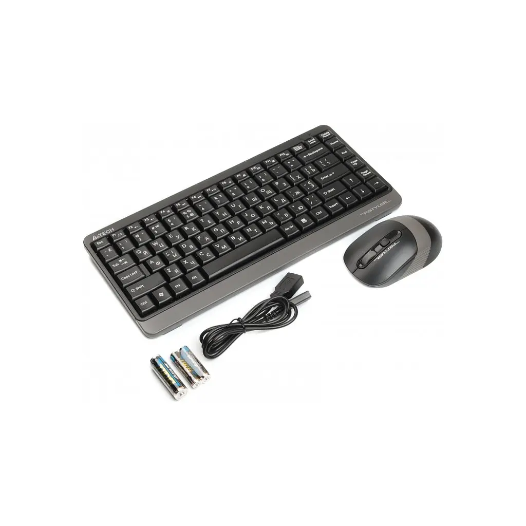 Комплект A4Tech FG1110 Wireless Grey (FG1110 Grey) - фото 2