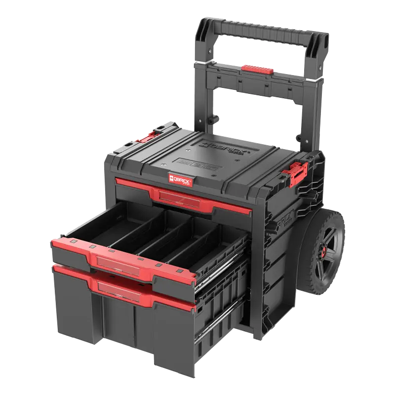 Ящик для інструментів на колесах Qbrick SYSTEM PRO CART 2.0 PLUS DRAWER 3 520x440x660 мм - фото 3