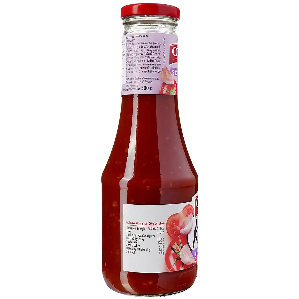 Кетчуп OTMA з часником с/б 500 г - фото 4