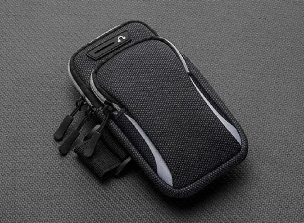 Чохол на руку Primo Sport універсальний спортивний для телефона до 6.5" BlackGrey - фото 3