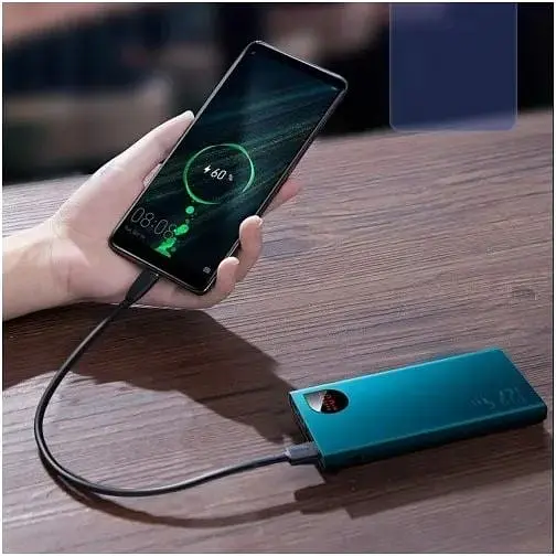 Аккумулятор внешний Baseus Adaman Metal Digital Display Quick Charge 10000mAh 22.5W PPAD070001 - фото 3