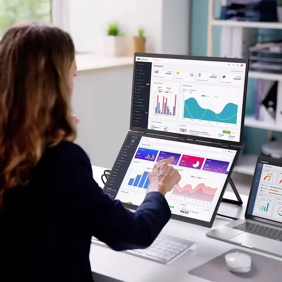 Портативний монітор UPERFECT Delta Plus 18.5" Touch [137073] - фото 2