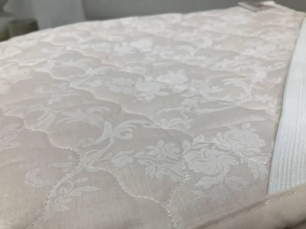 Наматрацник Ecotton 180х200 см захисний антиалергенний з резинкою по кутах бежевий (20-0256ivory) (20534) - фото 5