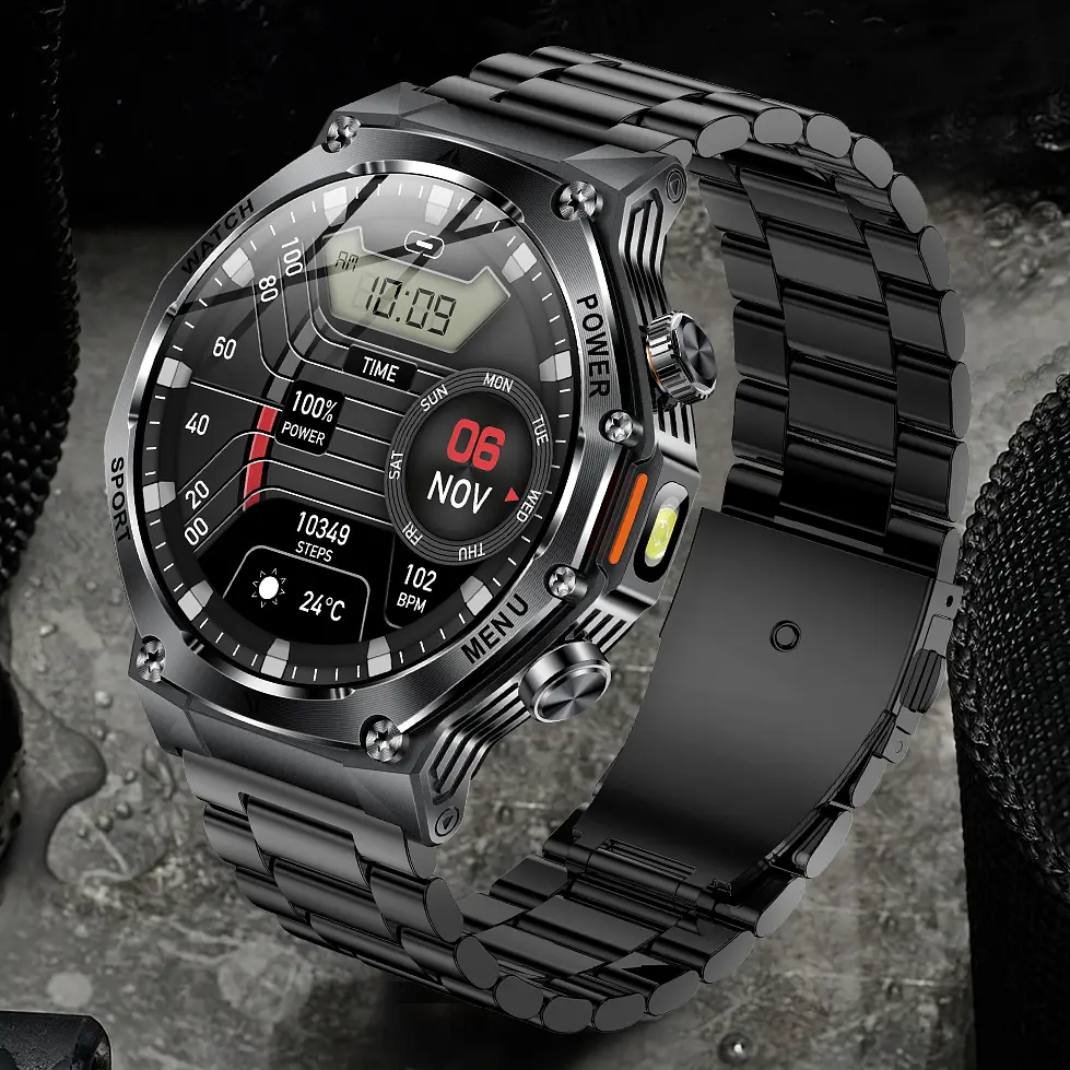 Часы Smart Surf X Pro Black Steel, 2 ремешка - фото 12